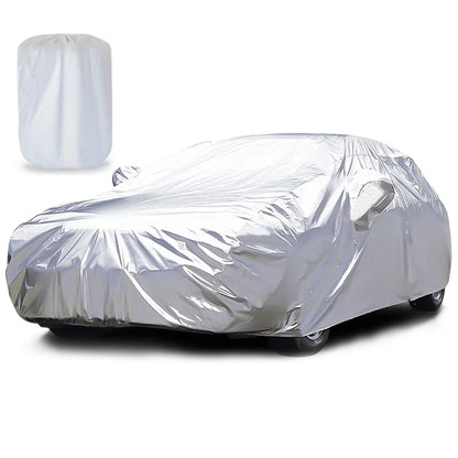 Full Car Cover 189x69x47in All Weather UV Protection for Sedans