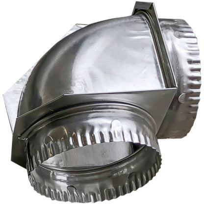 Builder's Best Semi-Rigid 4 In. x 8 Ft. Aluminum Dryer Vent Kit with 2 Close Elbows - view 4