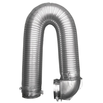 Builder's Best 4 In. x 8 Ft. UL Transition Duct Dryer Vent Kit with Close Elbow - view 5