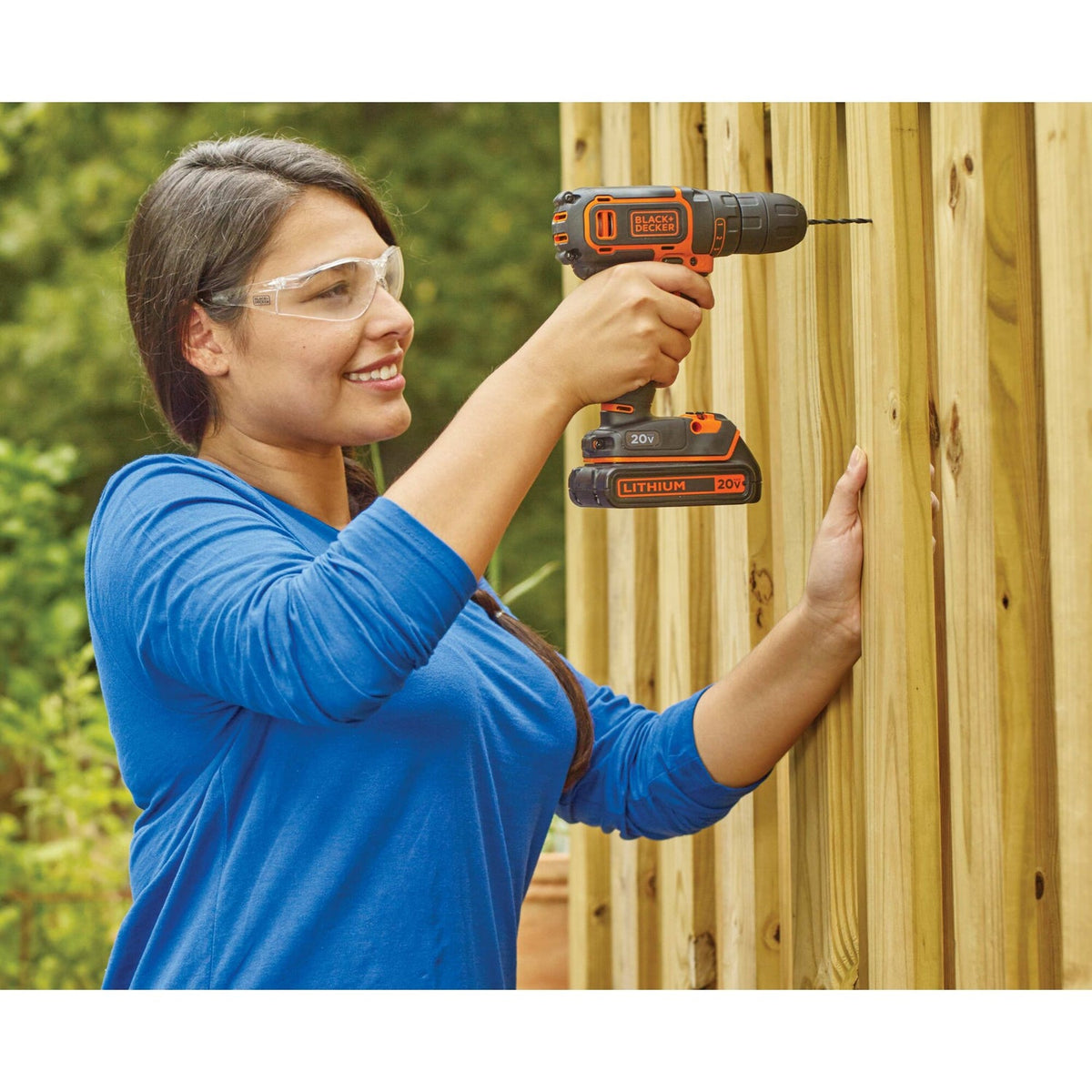 BLACK+DECKER 20V MAX Cordless 3/8 In. Drill/Driver with Battery and Charger - view 3