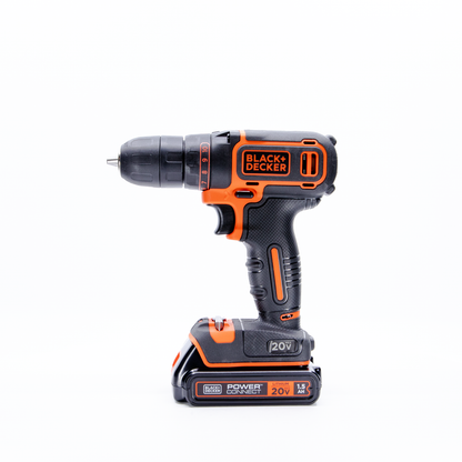 BLACK+DECKER 20V MAX Cordless 3/8 In. Drill/Driver with Battery and Charger - view 5