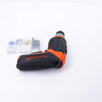 BLACK+DECKER 4V MAX Cordless Pivot Screwdriver with Picture-Hanging Kit - view 5