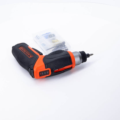 BLACK+DECKER 4V MAX Cordless Pivot Screwdriver with Picture-Hanging Kit - view 7