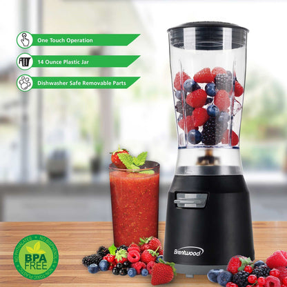 Brentwood 14 Oz. 180W Personal Blender - Black - view 2