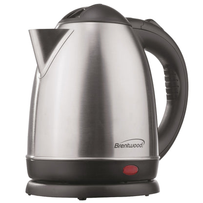 Brentwood 1.58 Qt. Stainless Steel Cordless Electric Kettle