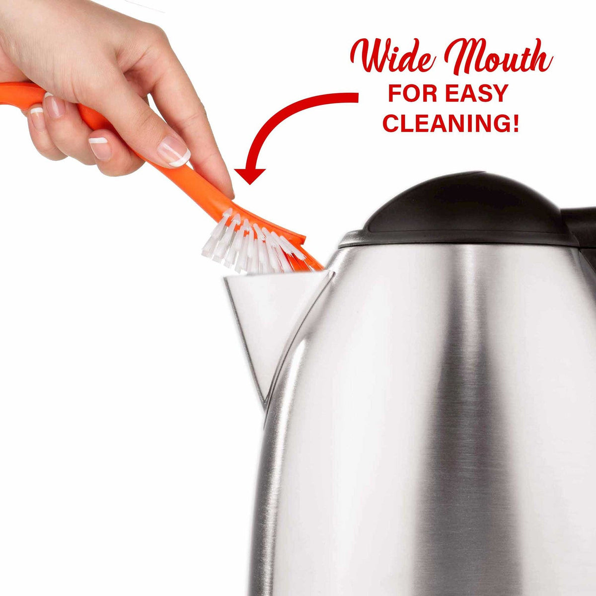 Brentwood 1.58 Qt. Stainless Steel Cordless Electric Kettle - view 4