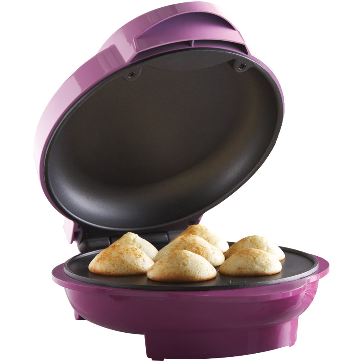 Brentwood Just For Fun Electric Mini Cupcake Maker, Makes 7, Nonstick, Pink
