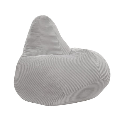 Bean Bag Chair with Corduroy Cover for Adults