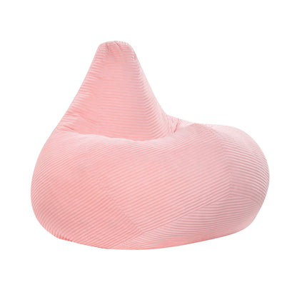Bean Bag Chair with Corduroy Cover for Adults