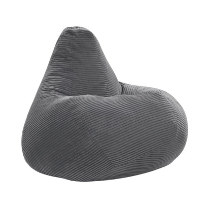 Bean Bag Chair with Corduroy Cover for Adults