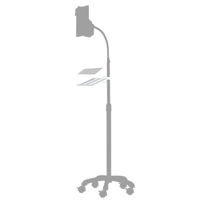 CTA Digital Adjustable Keyboard Stand Add-On for Tablet Floor Stands - view 2