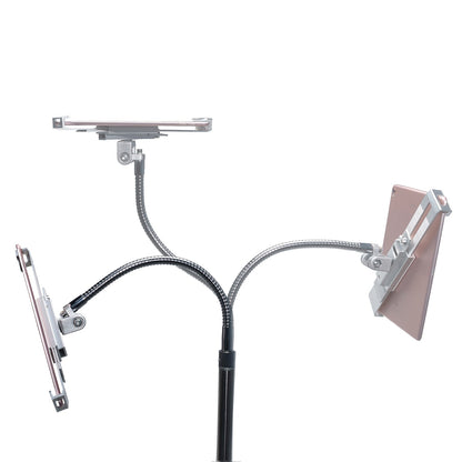 CTA Digital Heavy-Duty Security Gooseneck Floor Stand for 7-13 In. Tablets with Lock & Keys - view 6