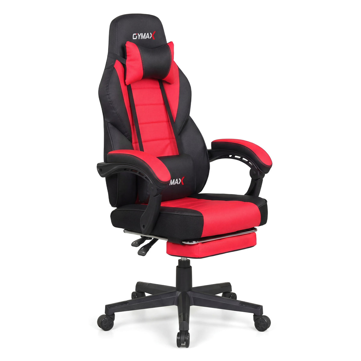 Ergonomic Gaming Chair with Footrest and 155° Recline