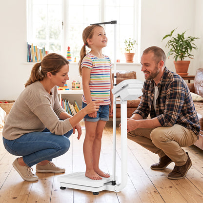 Digital Height and Weight Scale with LED Display 400 lbs