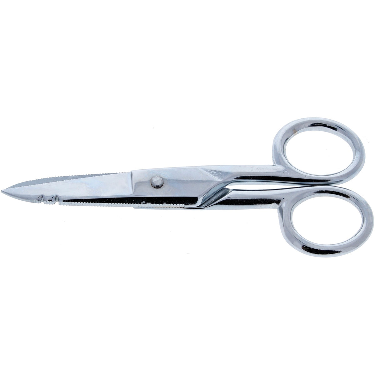 IDEAL Electrician's Scissors with Wire Stripping Notches - view 2