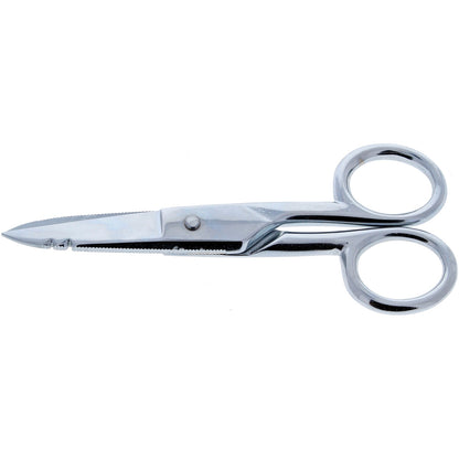 IDEAL Electrician's Scissors with Wire Stripping Notches - view 2
