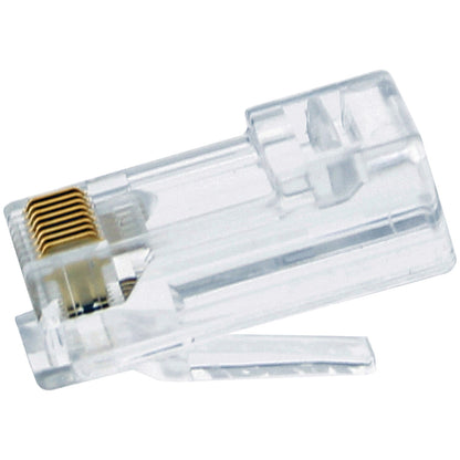 IDEAL CAT-6 RJ45 Modular Plugs, 3-Piece Design, 25 Pack - view 6