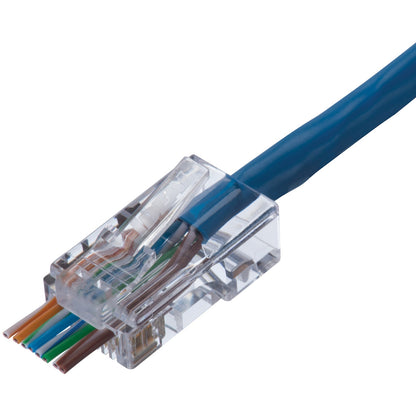 IDEAL Feed-Thru CAT-5E RJ45 Modular Plugs, 50 Pack - view 9