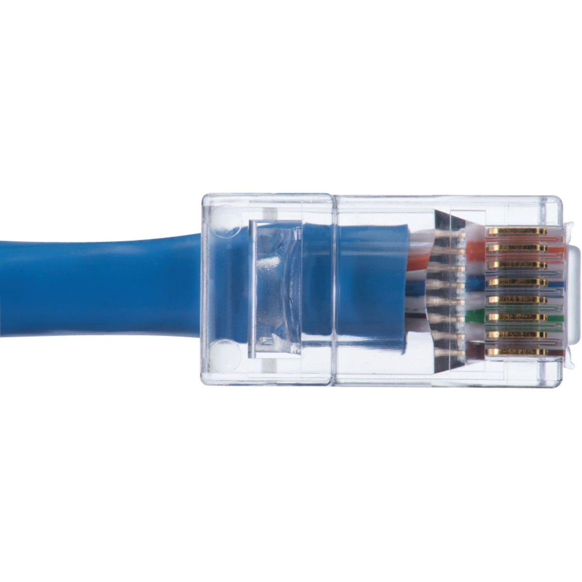 IDEAL Feed-Thru CAT-6 RJ45 Modular Plugs, 50 Pack
