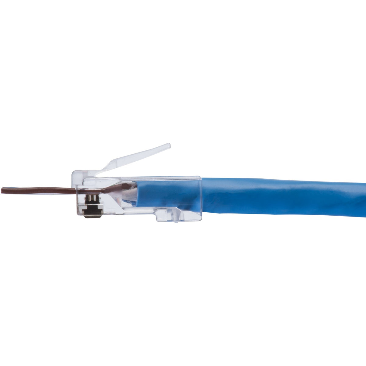 IDEAL Feed-Thru CAT-6 RJ45 Modular Plugs, 100 Pack - view 4