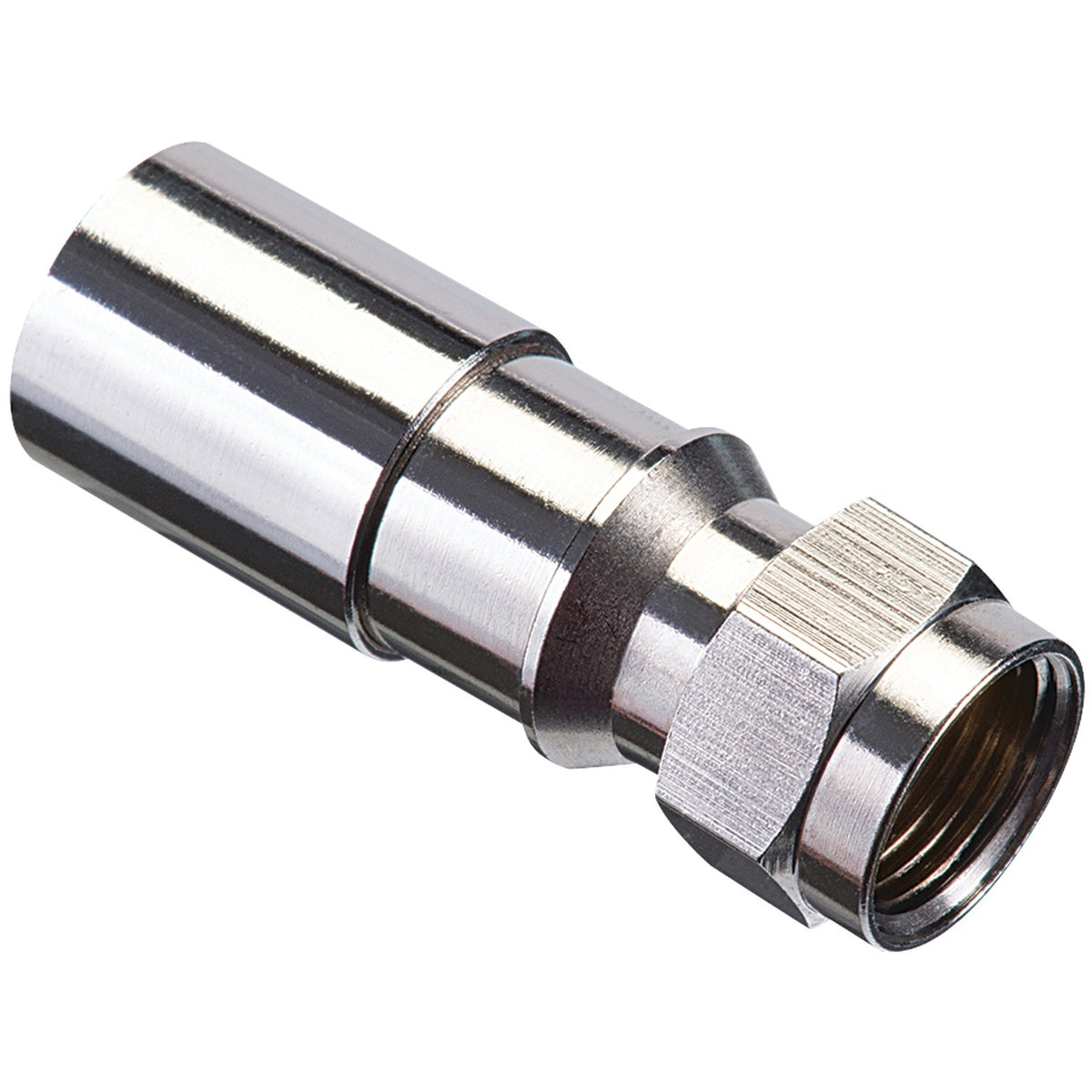 IDEAL RTQ XR RG6 F-Type Compression Connectors, 50 Pack