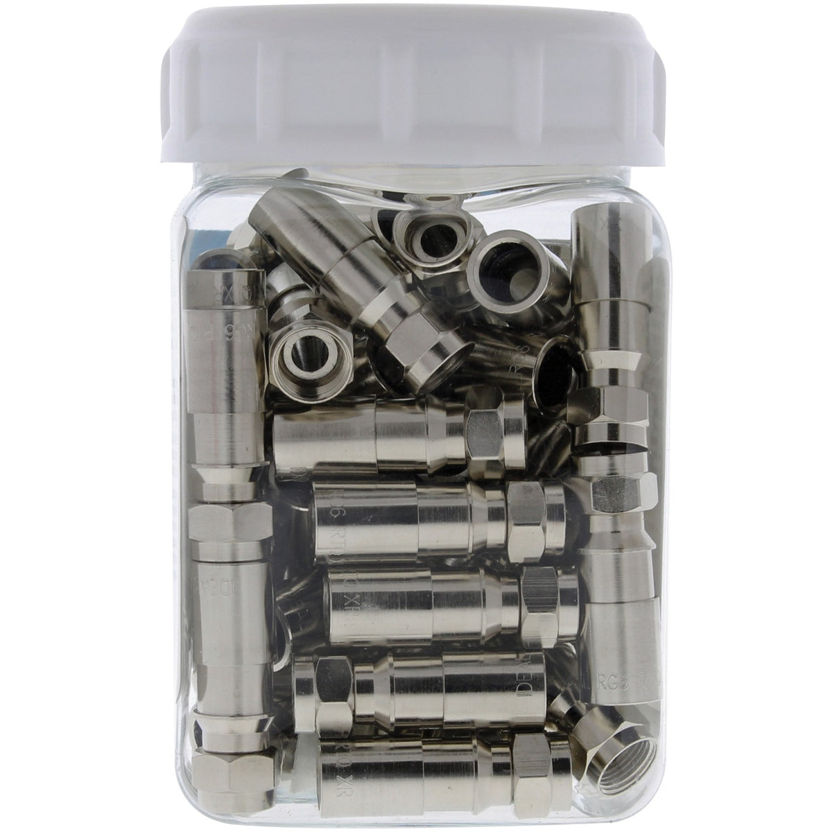IDEAL RTQ XR RG6 F-Type Compression Connectors, 50 Pack - view 6