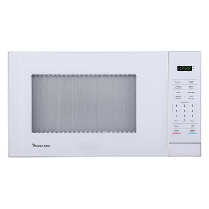 Magic Chef 1.1 Cu. Ft. 1,000W Countertop Microwave with Digital Touch Controls - White