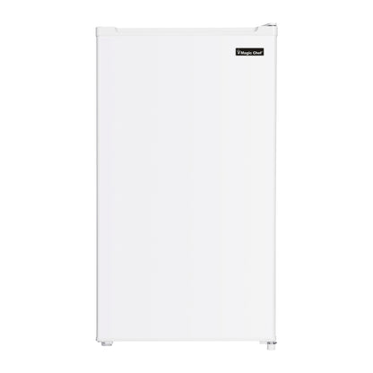 Magic Chef 3.2 Cu. Ft. ENERGY STAR Freezerless Mini Fridge with Glass Shelves - White