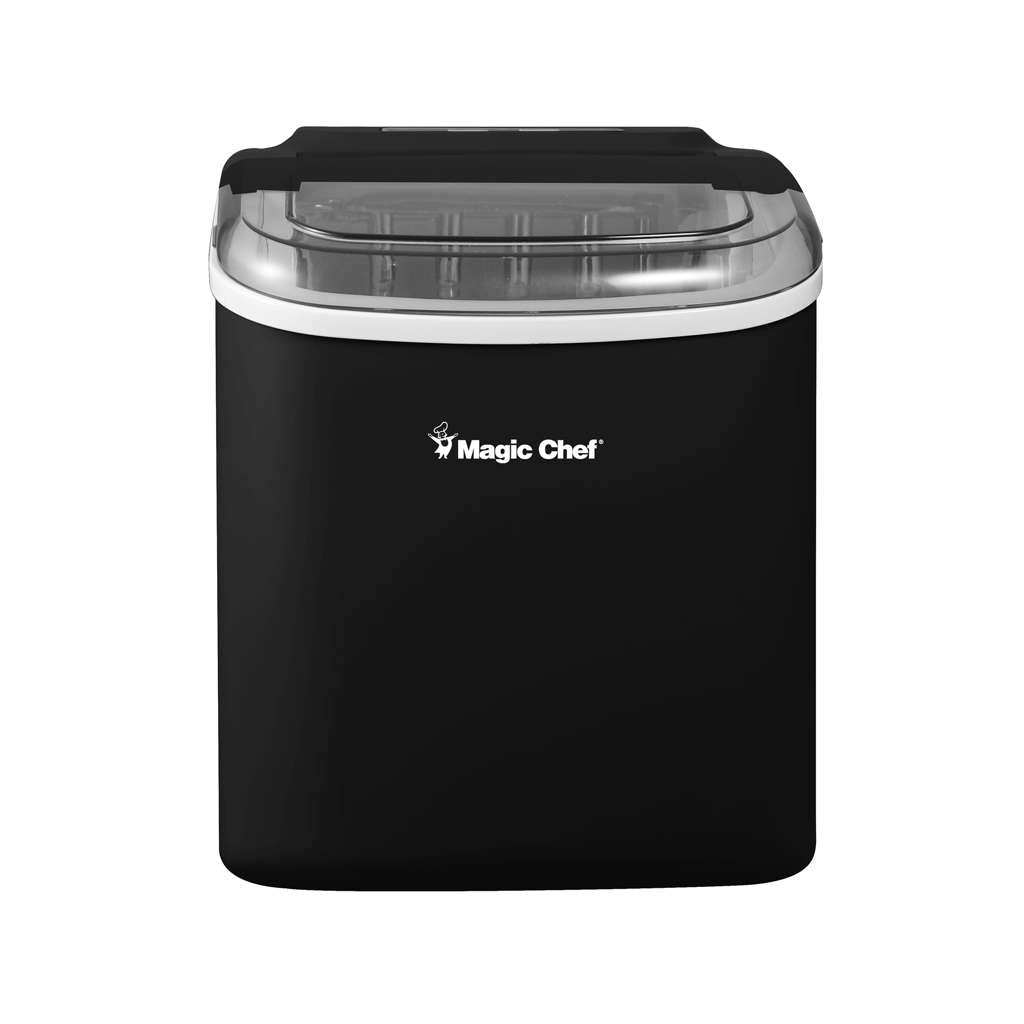 Magic Chef Portable Countertop Ice Maker, 27 Lb. per Day - Black - view 2
