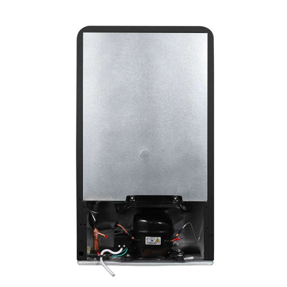 Magic Chef 3.2 Cu. Ft. Retro Mini Fridge with Chrome Handle - Black - view 6