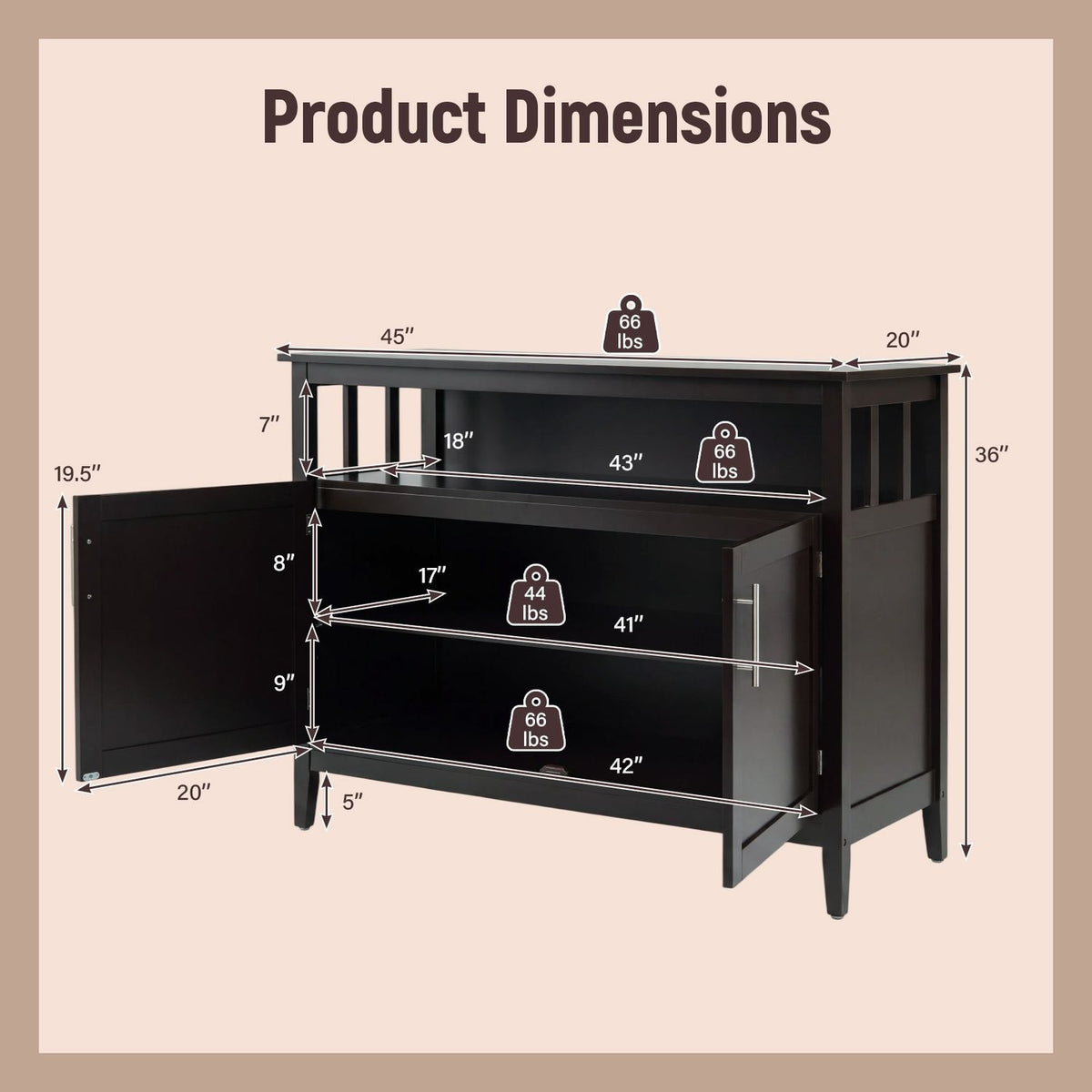 Modern Practical and Beautiful Wooden Kitchen Lockers with Large Storage Space