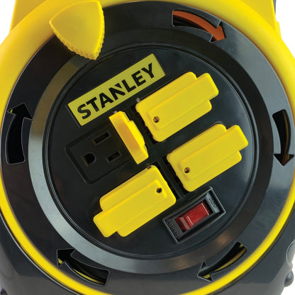 Stanley ShopMax 20-Ft. Power Hub Cord Reel with 4 Covered Outlets & Lighted Switch - view 5