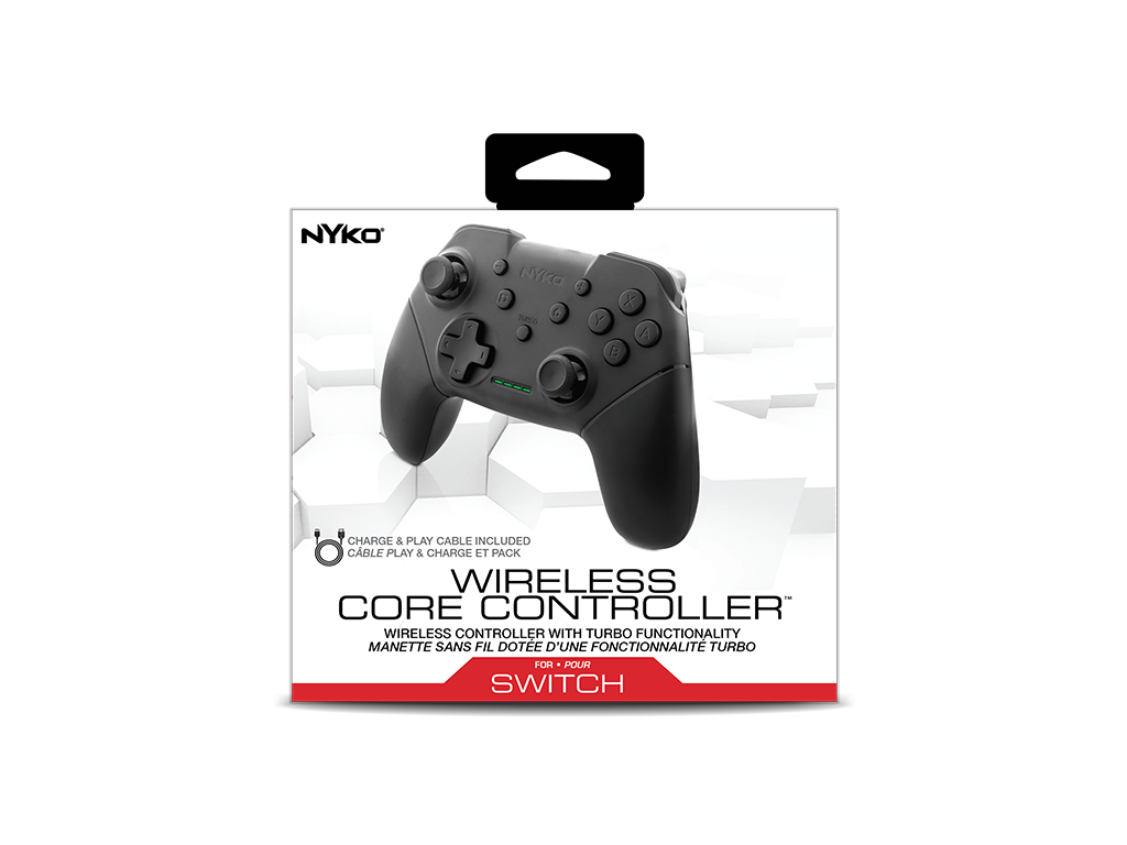 Nyko Wireless Core Controller for Nintendo Switch, Black - view 6