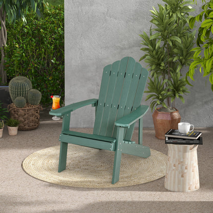 Adirondack Chair with Cup Holder - Weather Resistant HIPS