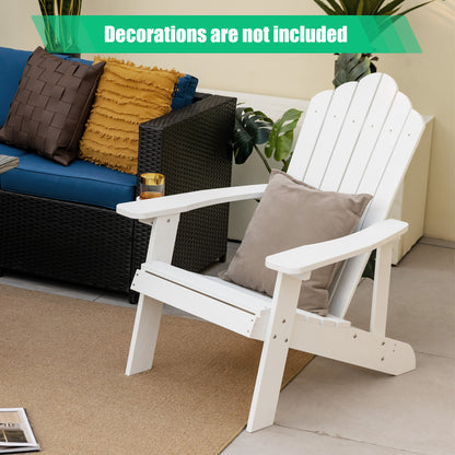 Adirondack Chair with Cup Holder - Weather Resistant HIPS