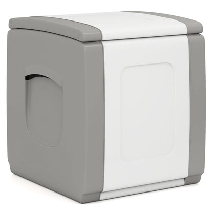 Outdoor Deck Box with Lid for Packages and Garden