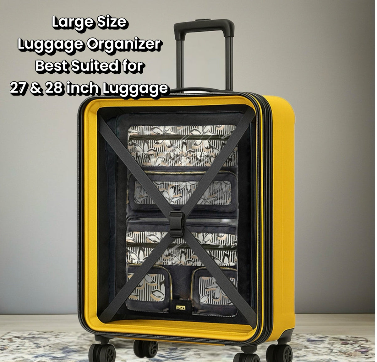 Pack Snap and Go Luggage Organizer Insert for Garments and More, Large - view 3
