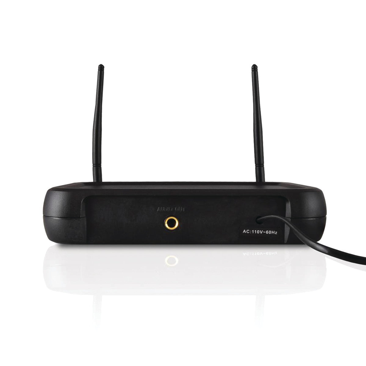 Pyle Dual-Channel VHF Wireless Microphone System with 2 Lavalier & 2 Headset Mics - view 4