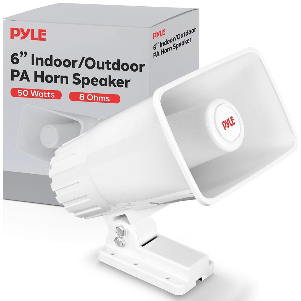 Pyle 6-In. Indoor/Outdoor 50W PA Horn Speaker with Mounting Bracket - view 3
