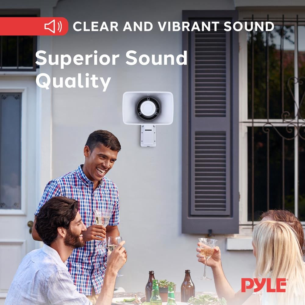 Pyle 6-In. Indoor/Outdoor 50W PA Horn Speaker with Mounting Bracket - view 9