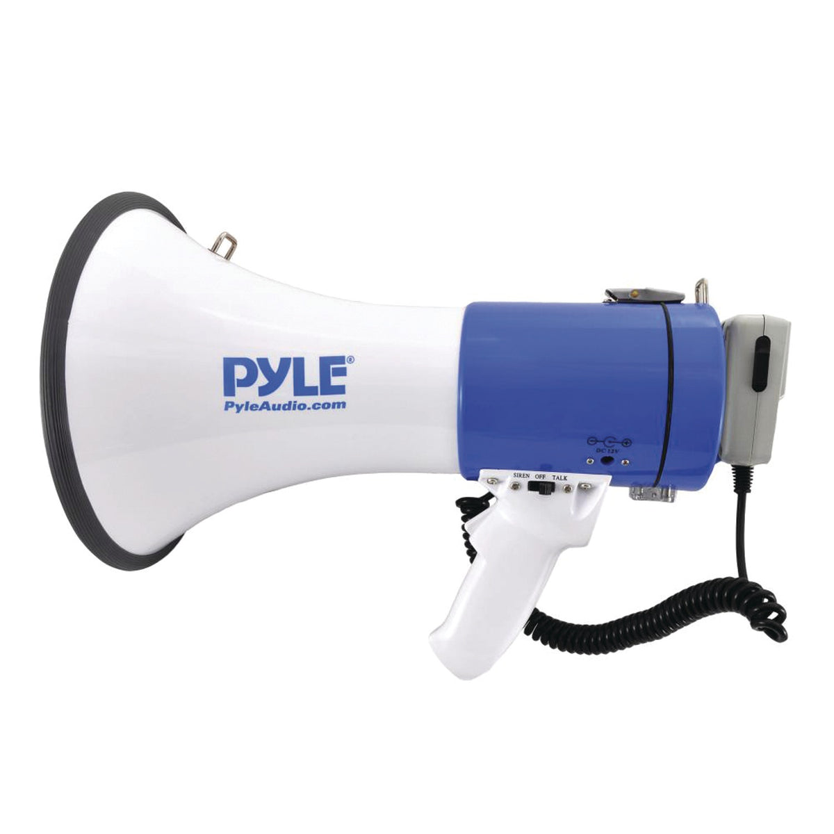 Pyle Pro 50W Piezo Dynamic Megaphone with Talk & Siren Modes, 1-Mile Range - view 3