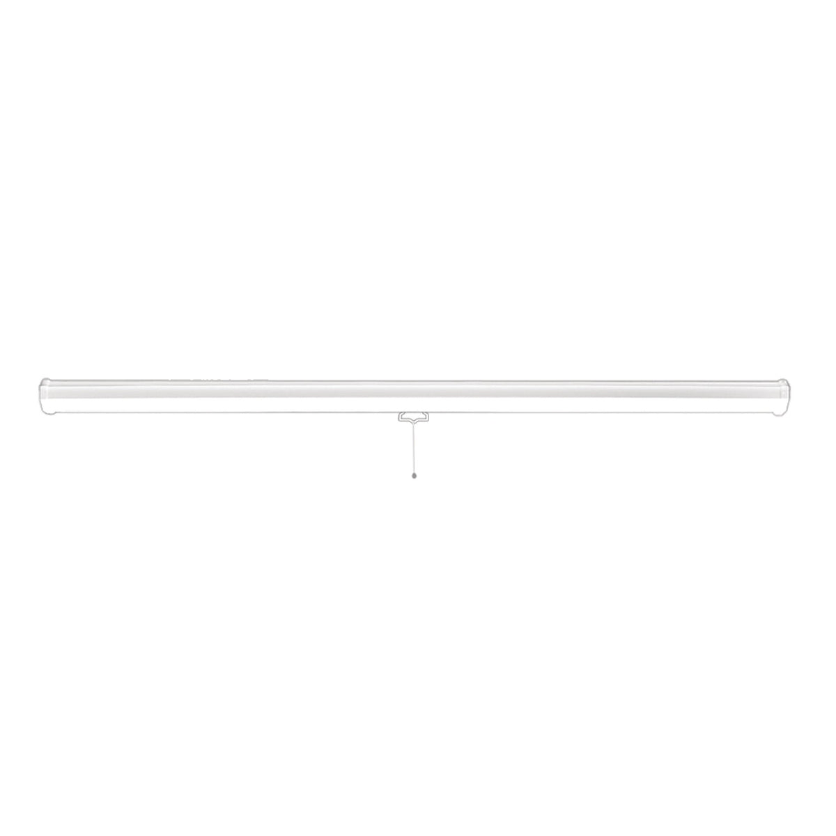 Pyle 72-In. Manual Pull-Down Projector Screen, 4:3 Matte White - view 4