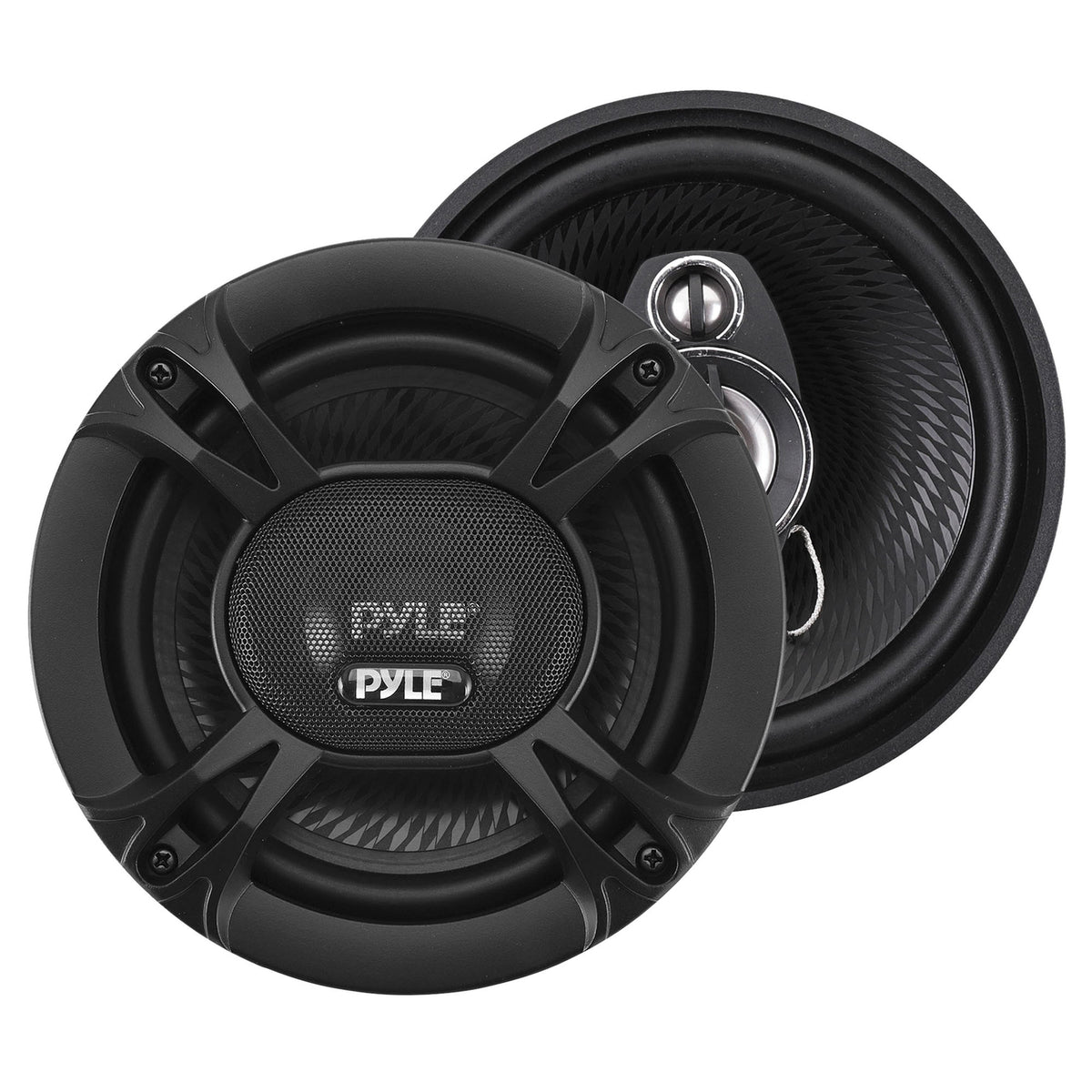 Pyle Blue Label 6.5-In. 300W 3-Way Coaxial Car Speakers, Pair