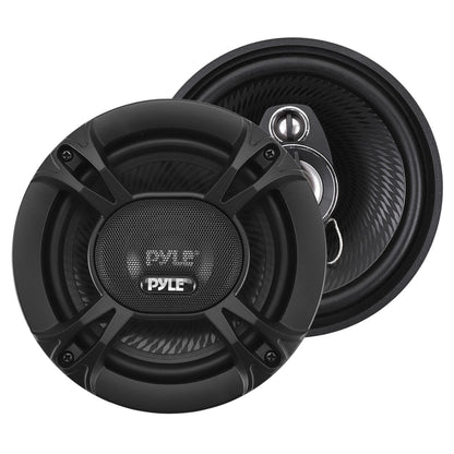 Pyle Blue Label 6.5-In. 300W 3-Way Coaxial Car Speakers, Pair