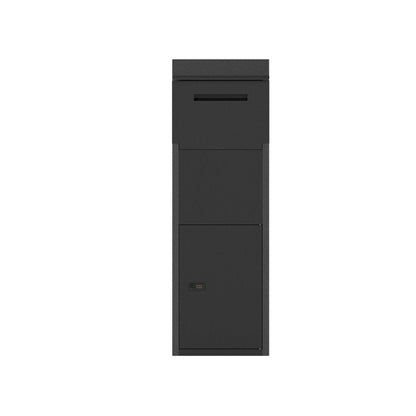 Package Delivery Box for Outside with Anti-Theft Baffle Sloped Roof