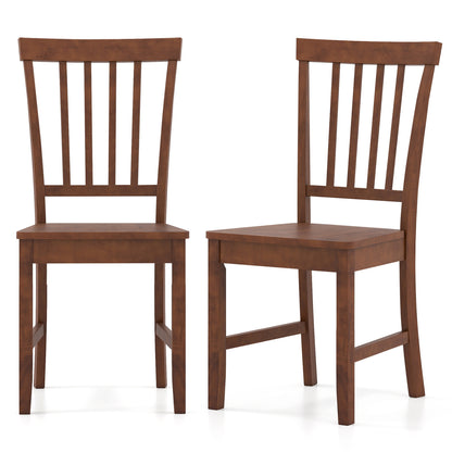 Dining Chairs Set of 2 with Solid Wooden Legs