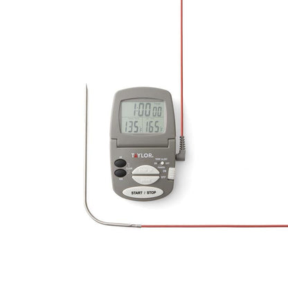 Taylor Digital Cooking Thermometer & Timer with Wired Probe - view 5