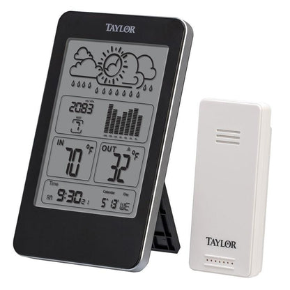 Taylor Wireless Indoor/Outdoor Thermometer with Barometer & Timer - view 5