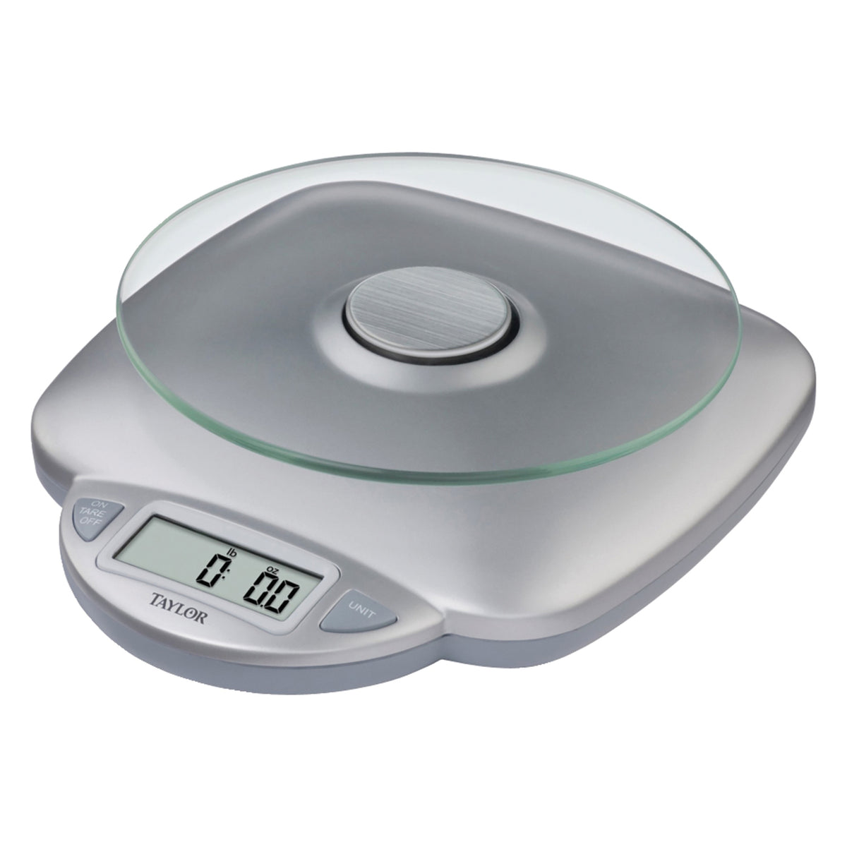Taylor Digital Glass Top Kitchen Scale with Backlit Display, 11 Lb.