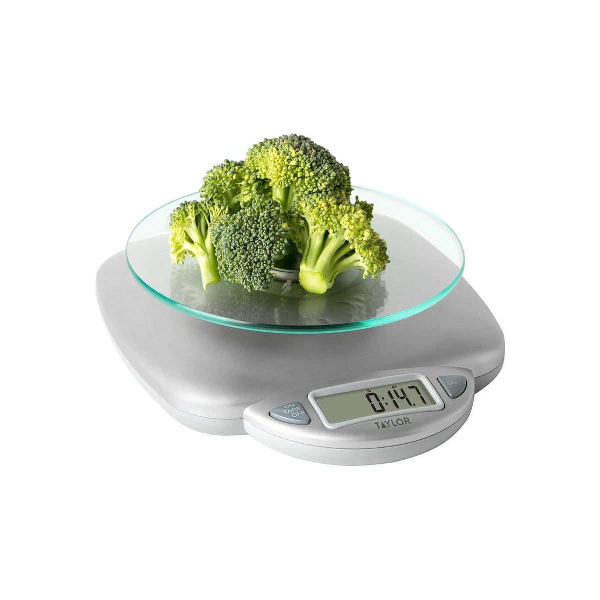 Taylor Digital Glass Top Kitchen Scale with Backlit Display, 11 Lb. - view 4
